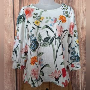 5 for $25 It's almost Fall! Loft floral sweatshirt